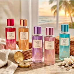 Victoria’s Secret Vacation Fragrance Mist Set – Pure Seduction, Bare Vanilla, Love Spell, Velvet Petals & Aqua Kiss